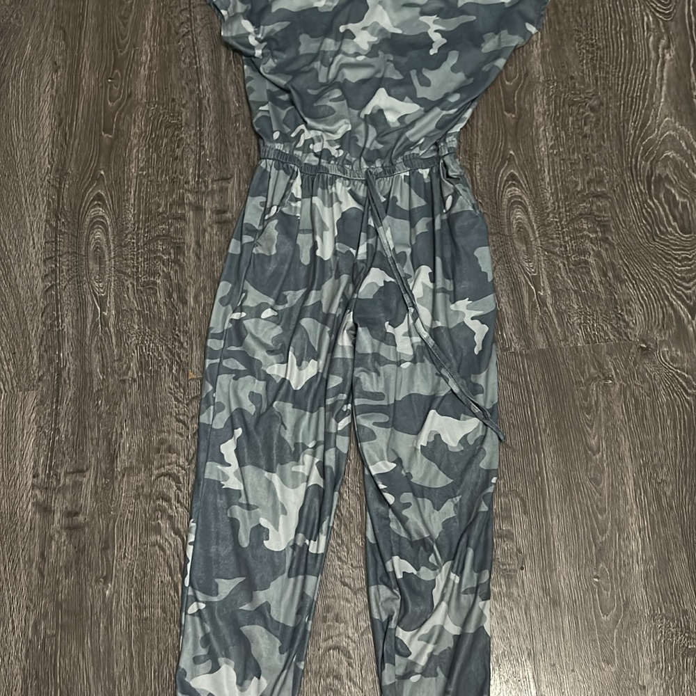 Camouflage Jumpsuit